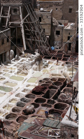 Tenorie (Tannery), Medina, Fez, Bali, Fez, Morocco Tenorie (Tannery), Medina, Fez, Bali, Fez, Morocco 33592904