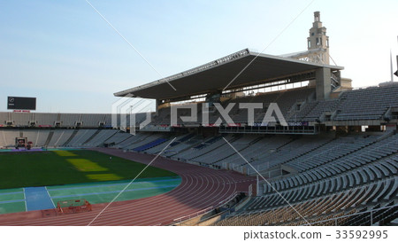 Stadium, Montjuic, Barcelona, Catalonia, Spain Stadium, Montjuic, Barcelona, Catalonia, Spain 33592995