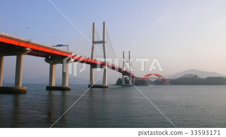 Namhae Bridge, Namhae County, Gyeongnam Namhae Bridge, Namhae County, Gyeongnam 33593171