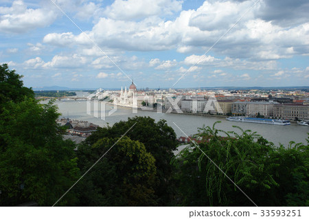 Danube River, Budapest, Hungary Danube River, Budapest, Hungary 33593251
