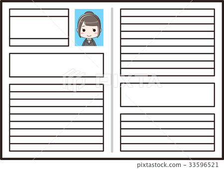 CV Facing Woman 33596521