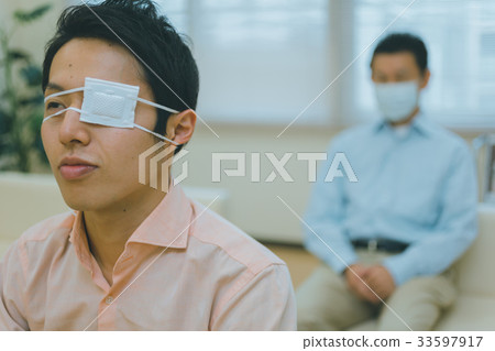 eye patch, eyepatch, gents 33597917