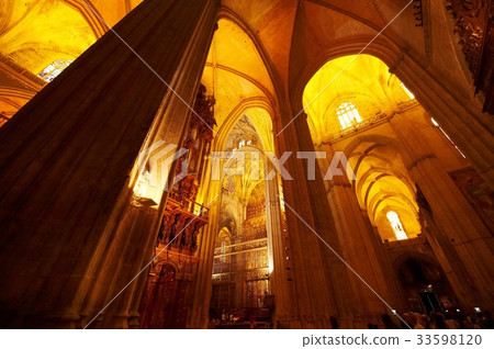 Seville Cathedral, Seville, Andalusia, Spain 33598120