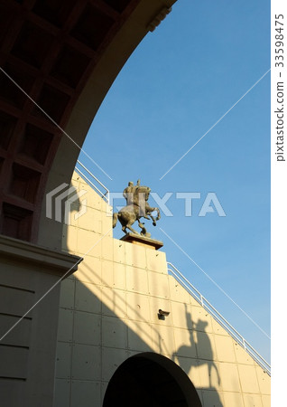 Stadium, Montjuic, Barcelona, Catalonia, Spain Stadium, Montjuic, Barcelona, Catalonia, Spain 33598475