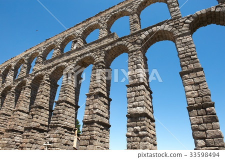 Waterway, Segovia, Castile, Spain 33598494