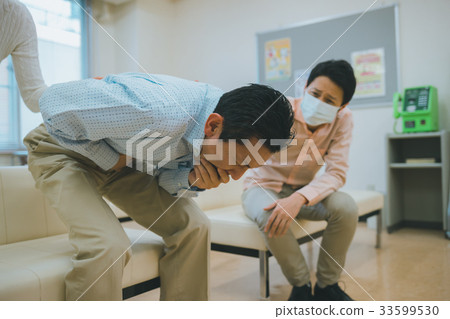 嘔吐 男人 男 33599530