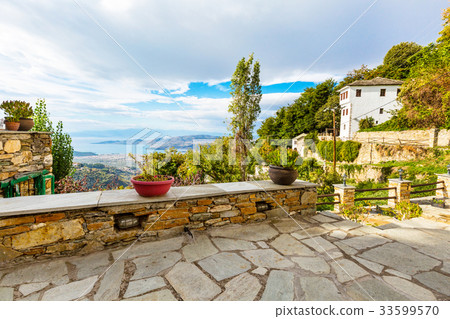Volos city view from Pelion mount, Greece Volos city view from Pelion mount, Greece 33599570