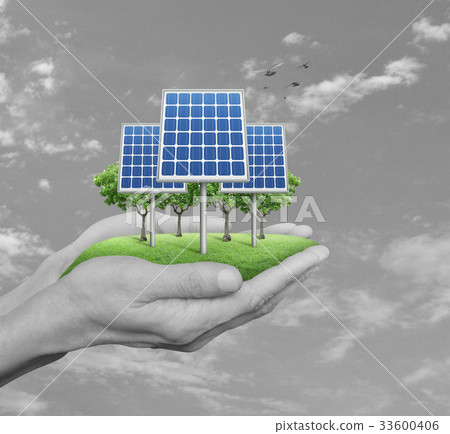 Ecology power and energy concept. 33600406