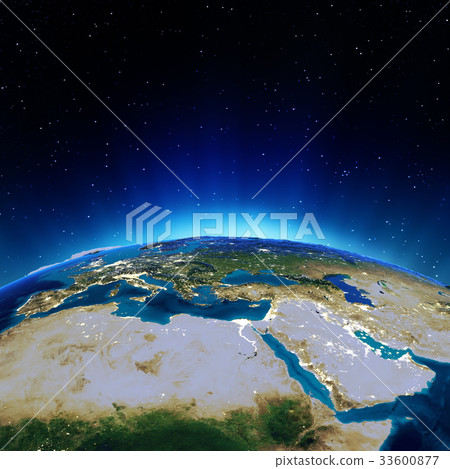 Africa and Mediterranean 33600877