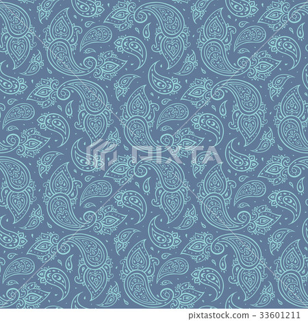 Paisley Ethnic ornament. 33601211