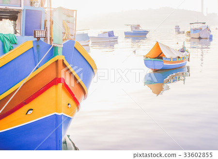 Luzzu, traditional maltese eyed boats 33602855