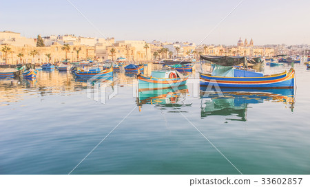 Luzzu, traditional maltese eyed boats 33602857