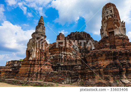 Ayutthaya, a trip around the World Heritage Site, Wat Mahathat, a spectacular view of Asia 33603406