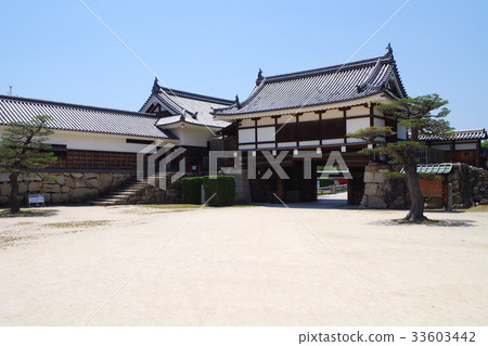 廣島城的正門 廣島城的正門 33603442