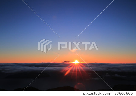 The sea of clouds at Tsubasa Pass 33603660