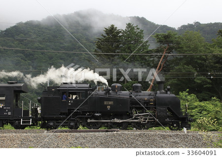 東武鬼怒川Line SL Taiki No.（鬼怒川溫泉站校園變更） 33604091