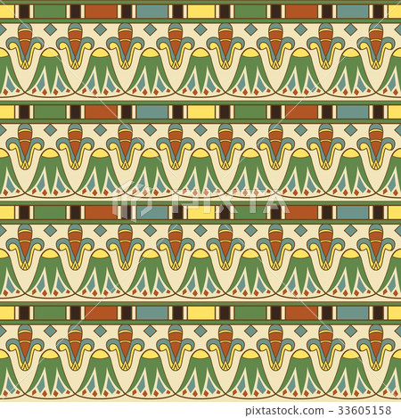 Seamless background curve flower square geometry 33605158