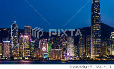 香港夜景魔術時刻 33605891
