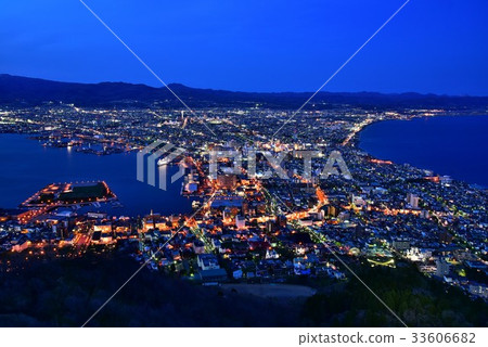 Night view from Mt. Hakodate 33606682