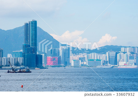 在香港的城市景觀 在香港的城市景觀 33607932