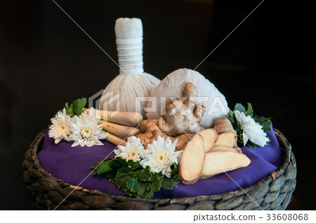 Thai Spa ingredients, Thai herbs 33608068
