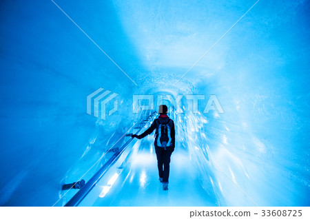 Jungfrau Ice Palace, Ice cave at Jungfraujoch 33608725