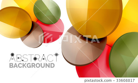 Modern geometric presentation background - Stock Illustration [33608817 ...