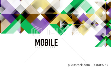 Business presentation geometric template Business presentation geometric template 33609237
