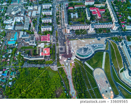 Aerial view of concert 33609565