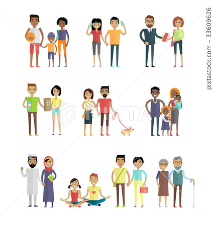 People Characters Set 33609626