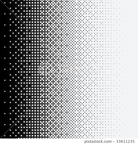 Halftone dots on white background Halftone dots on white background 33611235