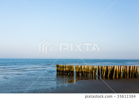 Italian coastline landscape, Boccasette beach Italian coastline landscape, Boccasette beach 33611384