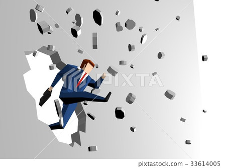 踢牆壁的商人 33614005