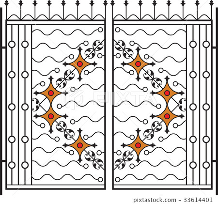 Wrought Iron Gate, Door, Grill, Railing Design Wrought Iron Gate, Door, Grill, Railing Design 33614401