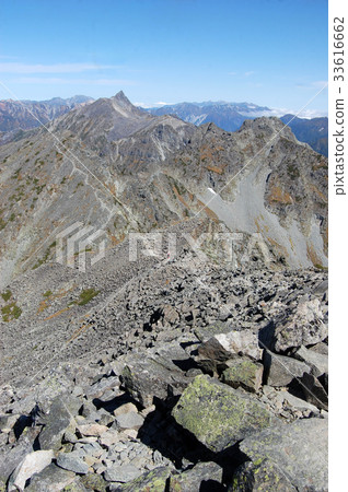 From the Northern Alps Okuhotaka summit 33616662