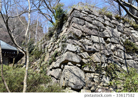 Omi Hachiman Castle Ninomaru Ishigaki 33617582