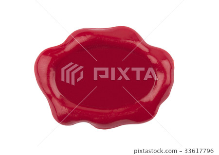 red wax blank seal red wax blank seal 33617796