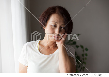 Toothache headache middle 33618586