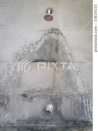 Old shower head and water valve Old shower head and water valve 33619155