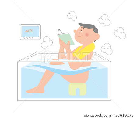 沐浴半身的男人。 沐浴半身的男人。 33619173