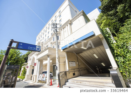 Nagoya city scenery · subway eight station 33619464