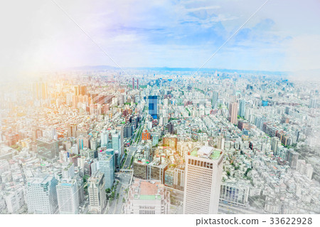 Taipei city view & hand drawn sketch illustration Taipei city view & hand drawn sketch illustration 33622928