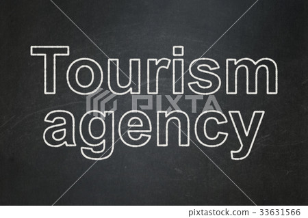 Vacation concept: Tourism Agency on chalkboard Vacation concept: Tourism Agency on chalkboard 33631566