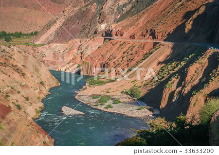 Deep mountain river valley in Yunnan Deep mountain river valley in Yunnan 33633200