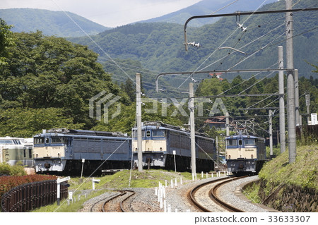 Usui Pass railway culture unevenness (EF63 electric locomotive driving experience) Usui Pass railway culture unevenness (EF63 electric locomotive driving experience) 33633307