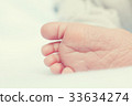 Baby's foot 33634274