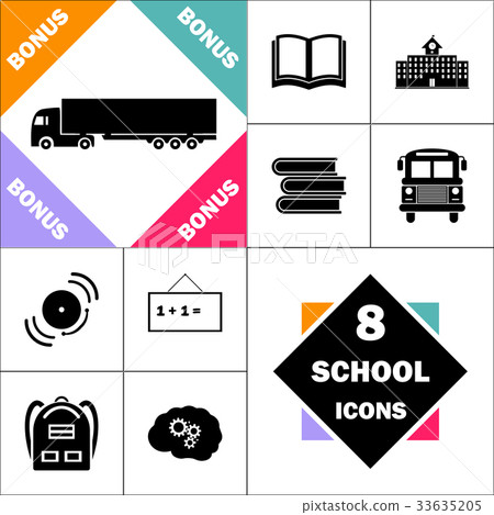 Big Truck computer symbol 33635205