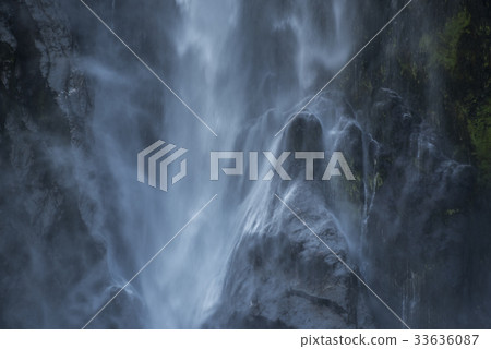 Bowen Falls, nice waterfall at milford sound 33636087