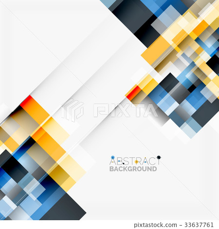 Abstract blocks template design background, simple 33637761