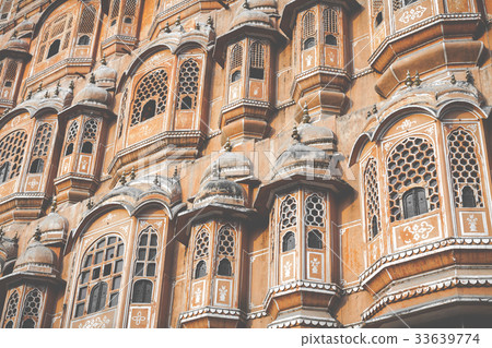 Hawa Mahal palace in Jaipur, Rajasthan 33639774